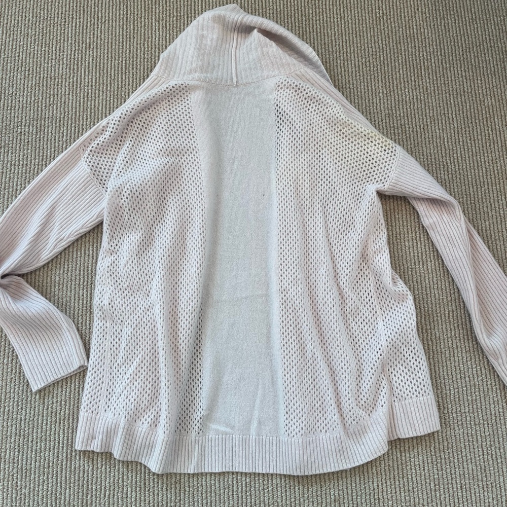 Margaret O'Leary Light Beige OpenCardigan - Picture 12 of 12